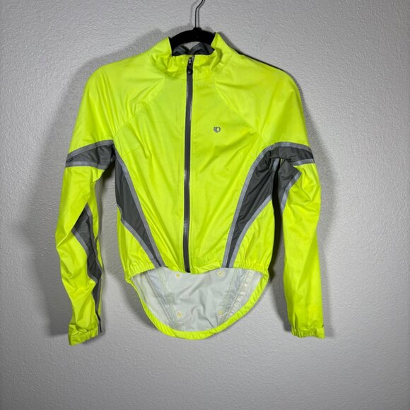 Pearl Izumi Yellow Scotchlite Highlighter Hi Vis Cycling Jacket Size XS - Picture 1 of 10